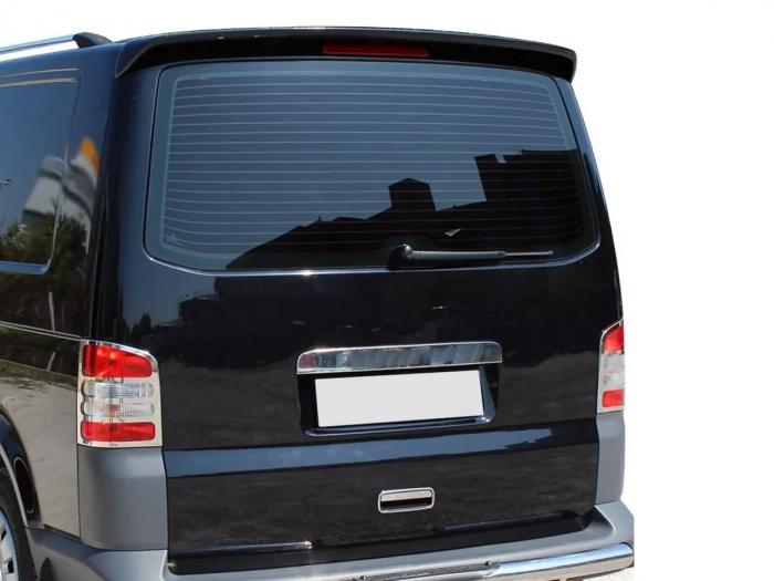 Хром накладки на задние фонари VW T5 (03-15) подъёмная дверь - Omsa 7