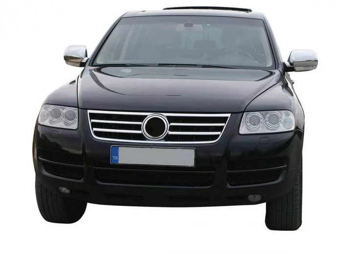 Хром накладки на дзеркала VW Touareg I (7L; 02-06) - Omsa 4