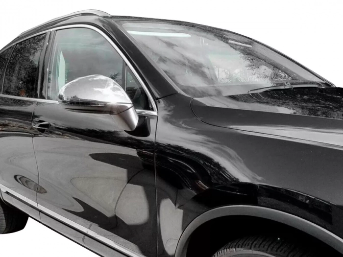Хром накладки на дзеркала VW Touareg II (7P; 10-15) - Omsa 4