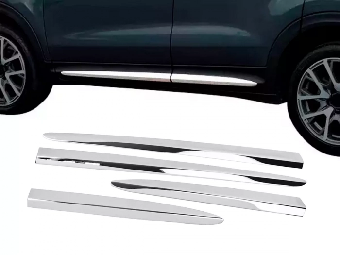 Хром молдинг дверний Fiat 500X (15-24) - Omsa 1