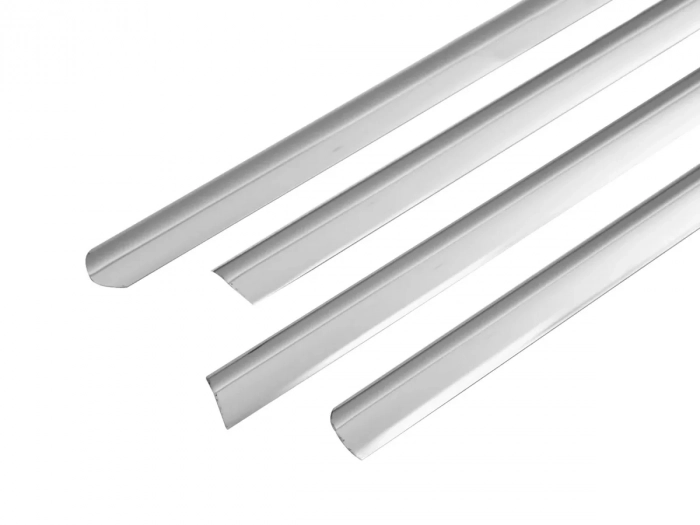 Хром нижні молдинги вікон Mercedes C W203 (00-07) Sedan - Omsa 2