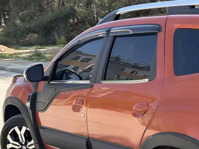 Хром нижні молдинги вікон Dacia Duster II (HM; 18-24) - Omsa 8