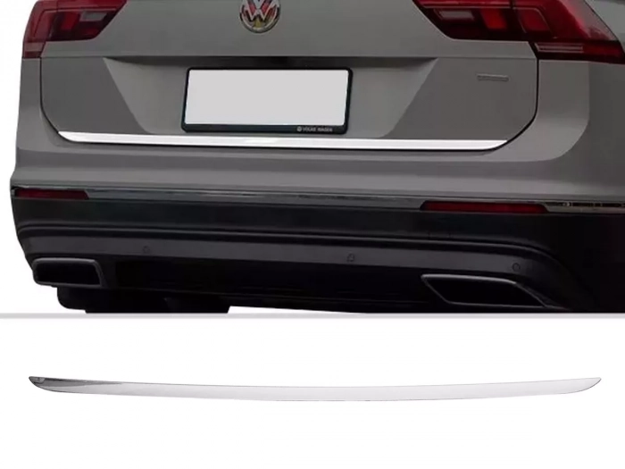 Хром на кромку багажника VW Tiguan II / Allspace (16-23) - Omsa 1