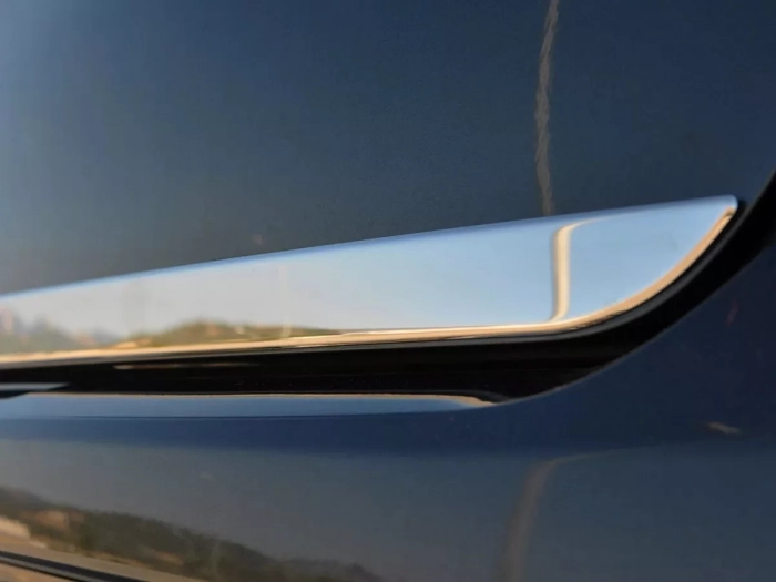 Хром на кромку багажника Peugeot 301 (12-) - Omsa 5