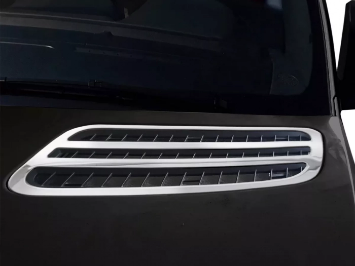 Хром на повітрозабірники Mercedes Sprinter W907 (19-) - Omsa 4