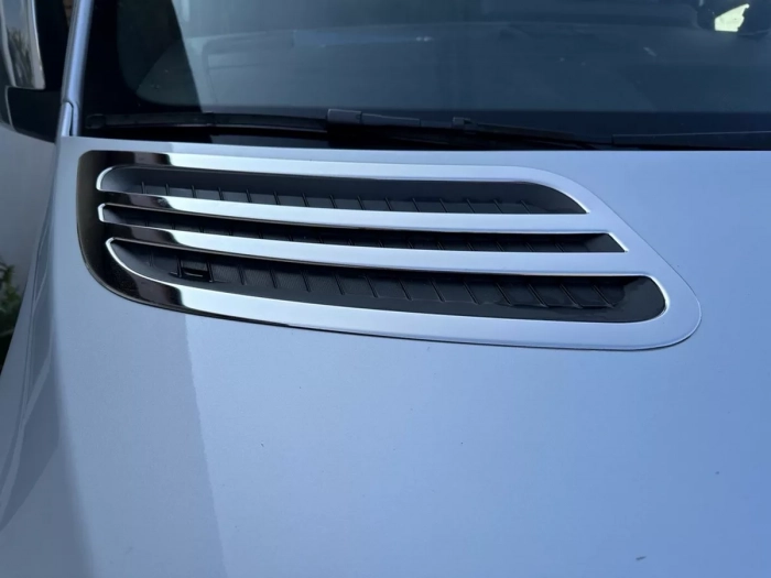 Хром на повітрозабірники Mercedes Sprinter W907 (19-) - Omsa 5