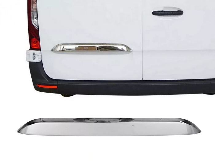 Хром накладка над номером Mercedes Sprinter W907 (19-) - Omsa 1