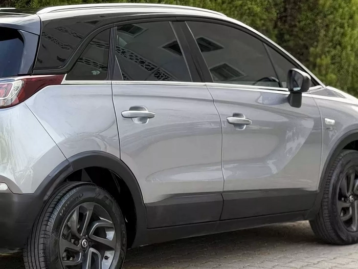 Хром нижні молдинги вікон Opel Crossland X (17-24) - Omsa 7