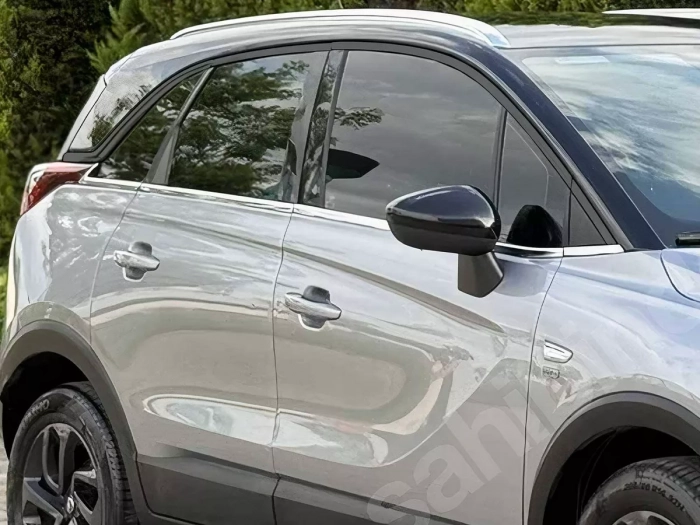 Хром нижні молдинги вікон Opel Crossland X (17-24) - Omsa 8