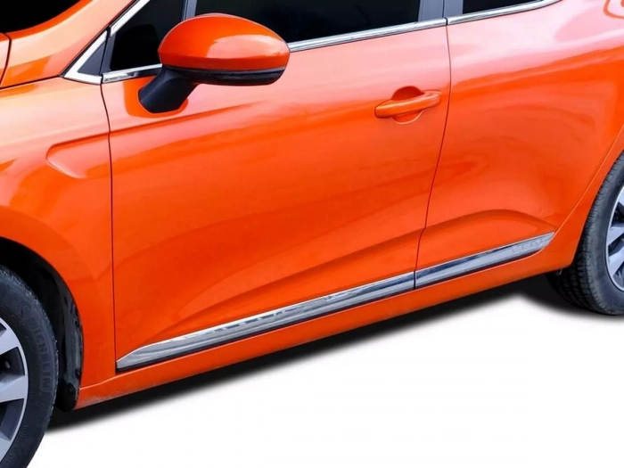 Хром молдинги дверні Renault Clio V (19-22) - Omsa 6