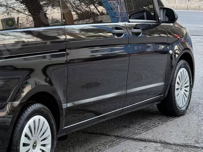 Хром молдинги дверні Mercedes Vito / V W447 SWB (L1/L2) 2 двері 6