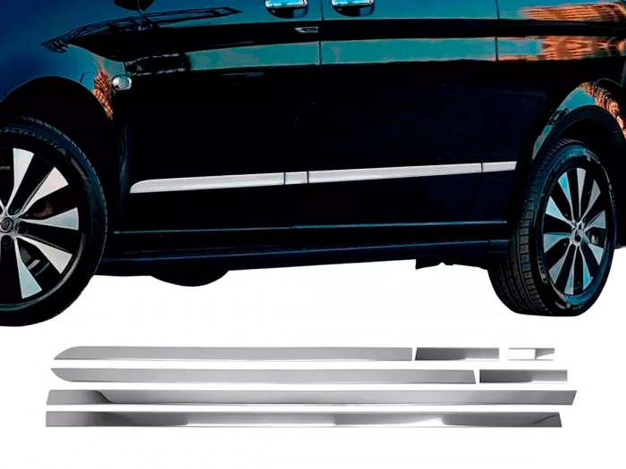 Хром молдинги дверні Mercedes Vito / V W447 LWB (L3) 2 двері 1