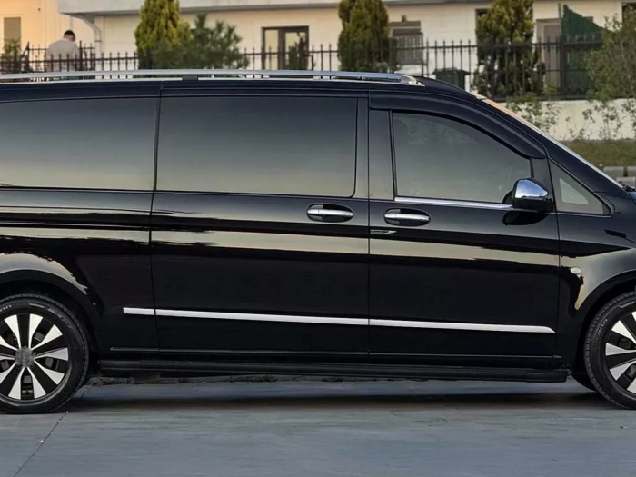 Хром молдинги дверні Mercedes Vito / V W447 LWB (L3) 2 двері 7