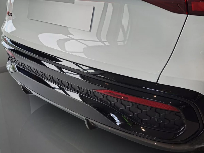Накладка на задний бампер Audi Q5 III (GU; 24-) - Avisa (графитовая) 6