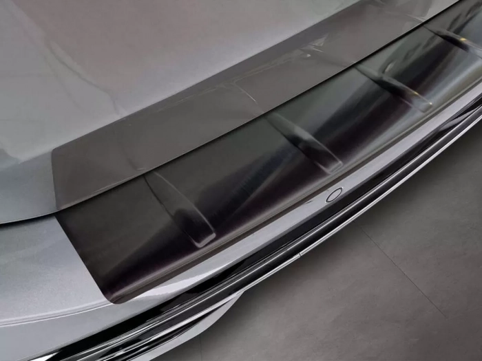 Накладка на задній бампер VW Passat B9 (3J; 23-) Універсал - Avisa (графітова) 3