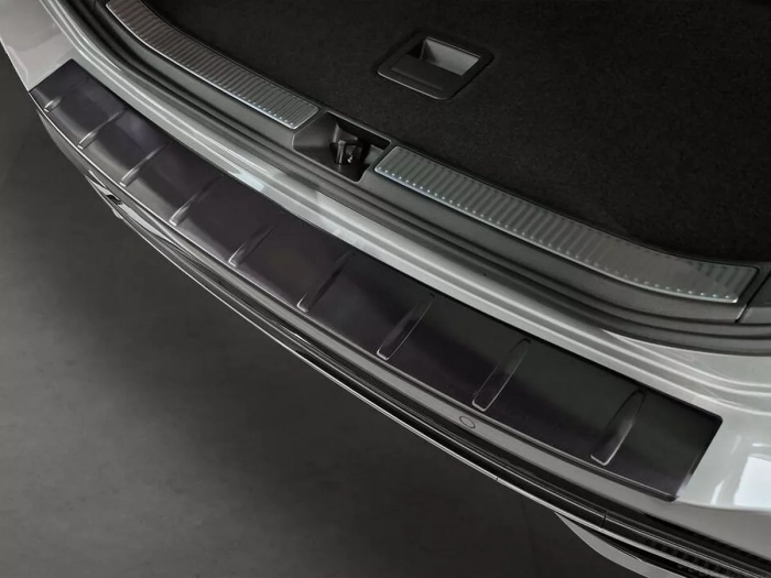 Накладка на задній бампер VW Passat B9 (3J; 23-) Універсал - Avisa (графітова) 5