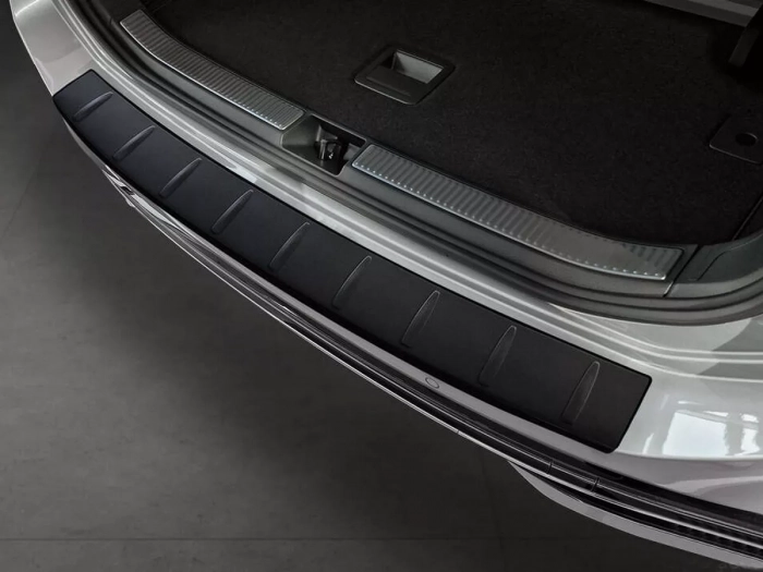 Накладка на задній бампер VW Passat B9 (3J; 23-) Універсал - Avisa (чорна) 5