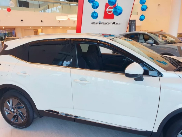 Дефлектори вікон Nissan Qashqai III (J12; 21-) - Hic (накладні) 3