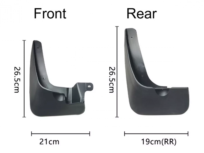 Бризковики Kia Rio II (05-11) - Premium 4