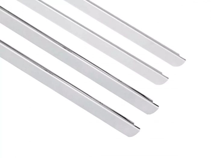 Хром нижние молдинги окон Dacia Logan MCV (07-12) - Omsa Line 2