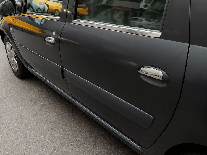 Хром нижние молдинги окон Dacia Logan MCV (07-12) - Omsa Line 6