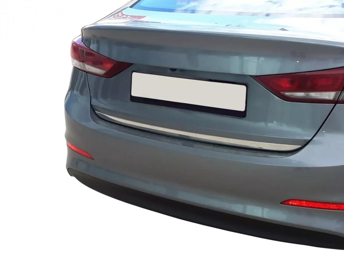 Хром на кромку багажника Hyundai Elamtra VI (AD; 16-20) 4