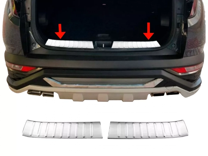 Накладка на поріг багажника Hyundai Tucson IV (NX4; 21-) 1