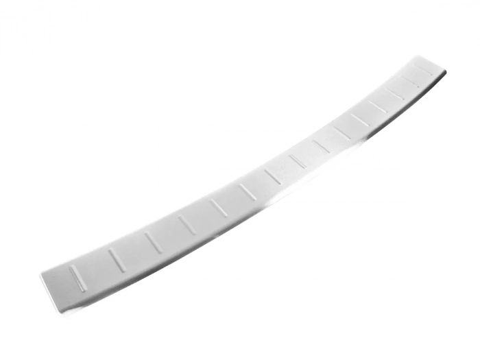 Накладка на задний бампер Mercedes C S205 (14-21) Универсал - Omsa (серебряная) 2