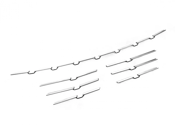 Хром на решітку бампера Renault Megane IV (21-24) 3