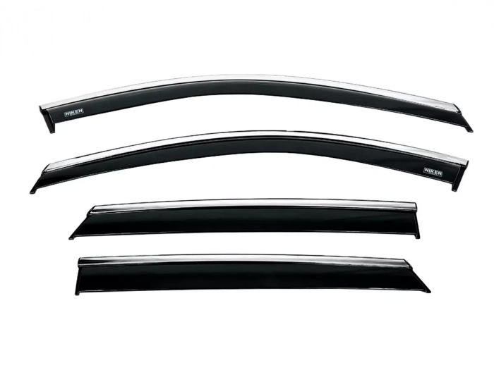 Вітровики MG HS I (AS23; 18-) - Niken (з хром молдингом) 4 шт 1