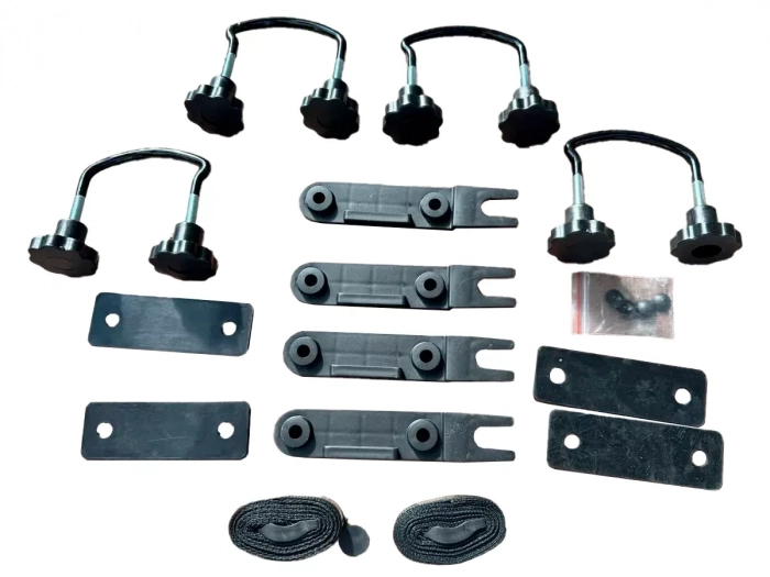 Автобокс на дах двосторонній чорний - HAWK 460 літрів 4