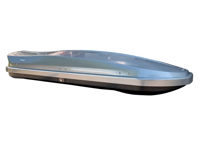 Автобокс на дах двосторонній сірий - HAWK 460 літрів 1