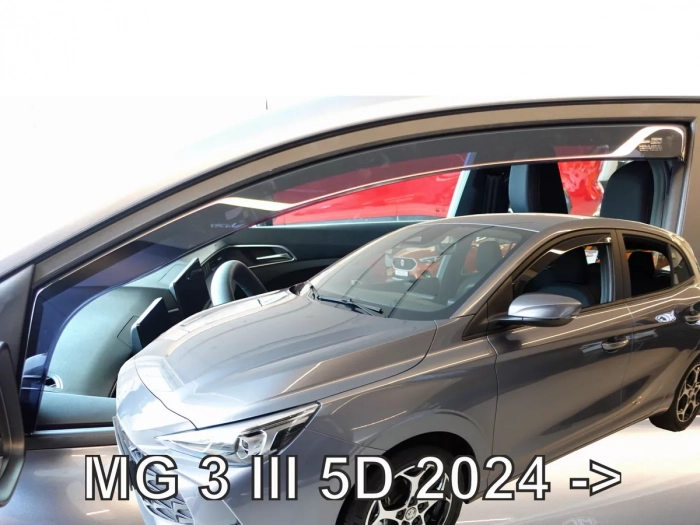 Дефлекторы окон MG 3 III (24-) - Heko (вставные ветровики) 3