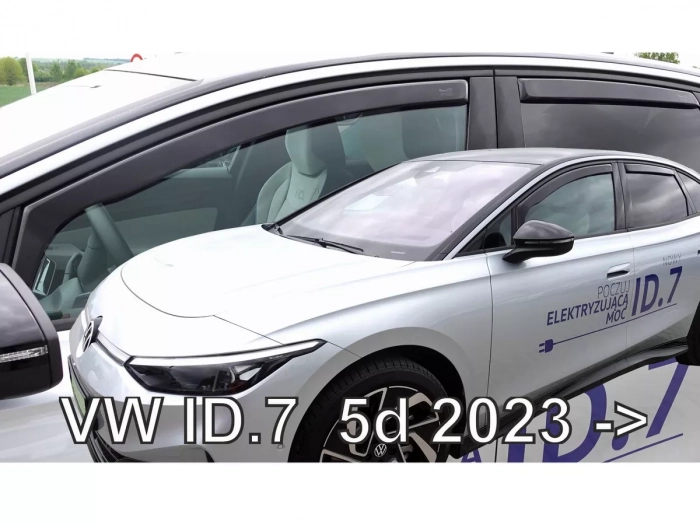 Дефлектори вікон VW ID.7 (23-) - Heko (вставні вітровики) 4