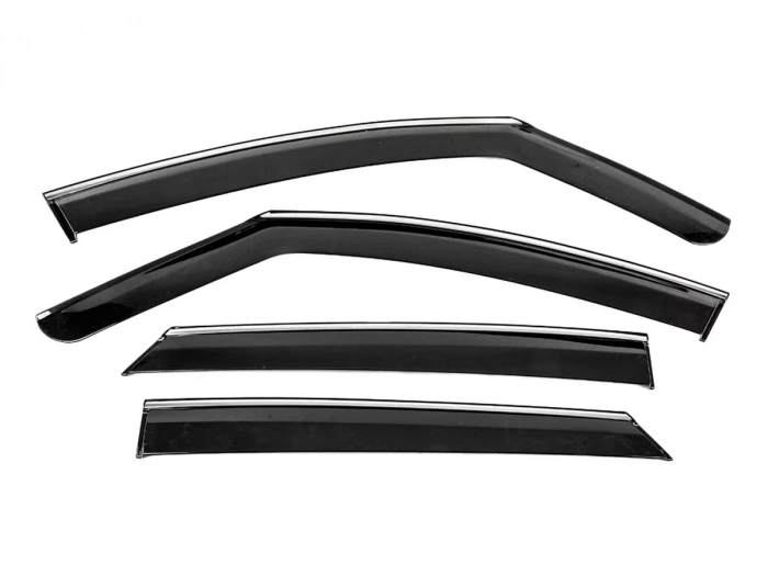 Дефлектори вікон VW ID.3 (19-) - Hawk (з хром молдингом) 2