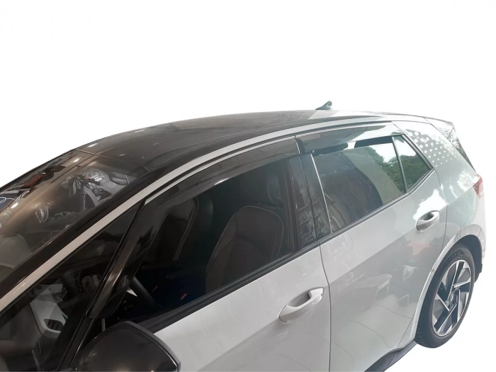 Дефлектори вікон VW ID.3 (19-) - Hawk (з хром молдингом) 4