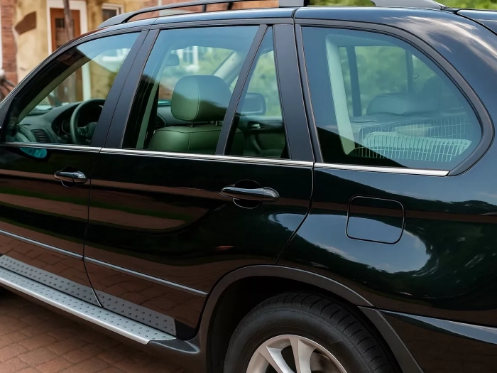 Хром нижні молдинги вікон BMW X5 E53 (00-06) 4