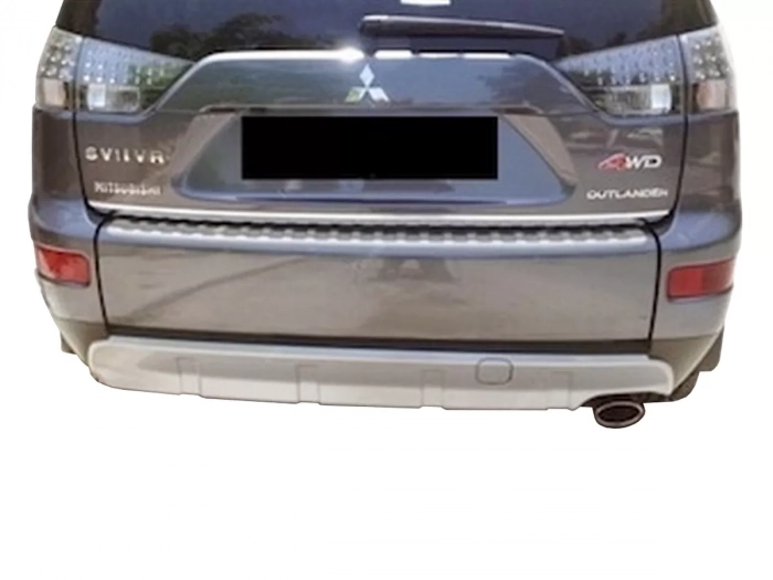 Хром на кромку багажника Mitsubishi Outlander II (XL; 07-12) 4