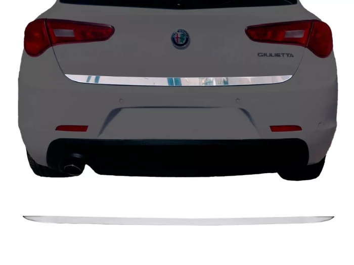 Хром на кромку багажника Alfa Romeo Giulietta (10-20) 1