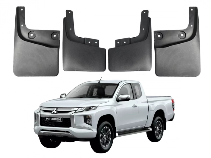 Брызговики Mitsubishi L200 V (19-23) рестайлинг - Premium 1