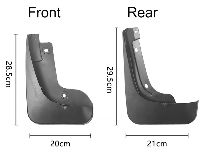 Брызговики Jeep Grand Commander (18-22) - Premium 4