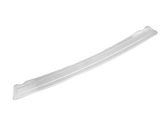 Накладка на задний бампер Citroen Nemo (08-) - без рёбер (глянцевая) 1