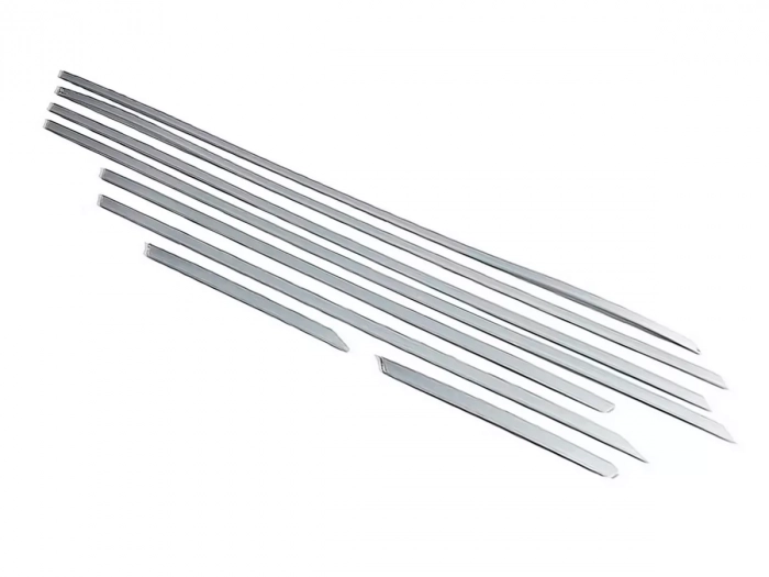 Хром нижні молдинги вікон Ford Custom (V362; 13-23) L1 коротка база 2