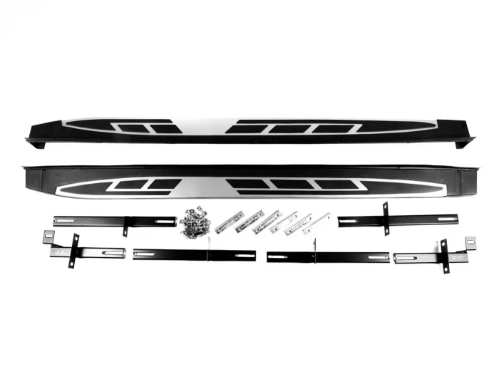 Пороги бічні Mitsubishi Outlander III (13-201) - Cayenne стиль 2