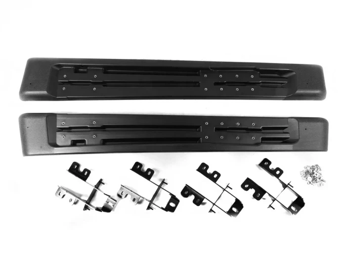 Пороги бічні Jeep Wrangler JL (18-) 2D - OEM (чорні) 3