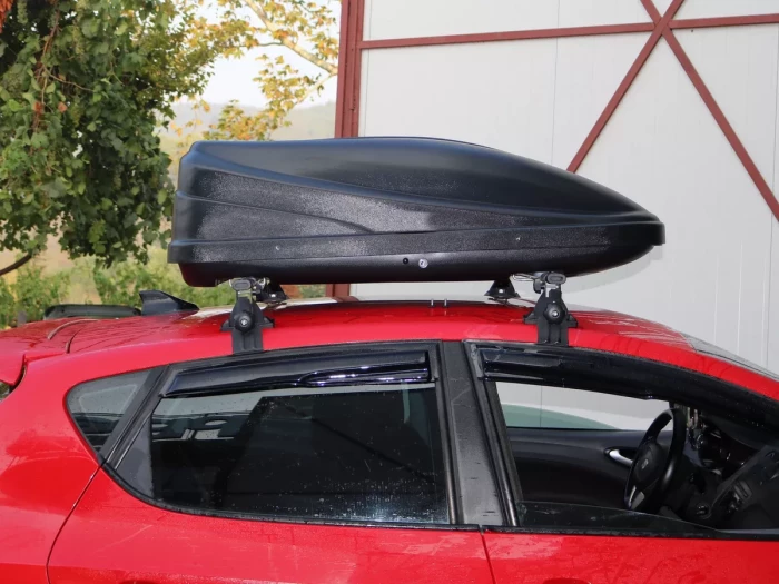 Автобокс на дах правосторонній - Cappafe 250 л чорний 7