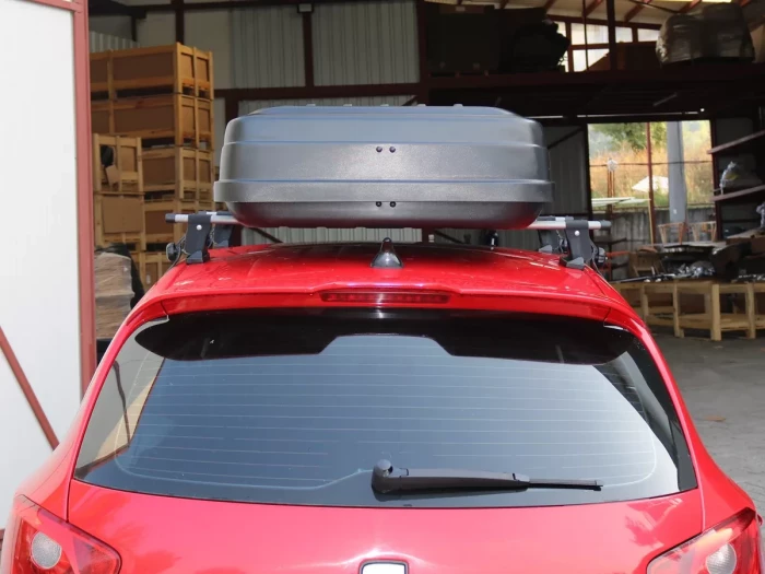 Автобокс на дах правосторонній - Cappafe 350 л чорний 7