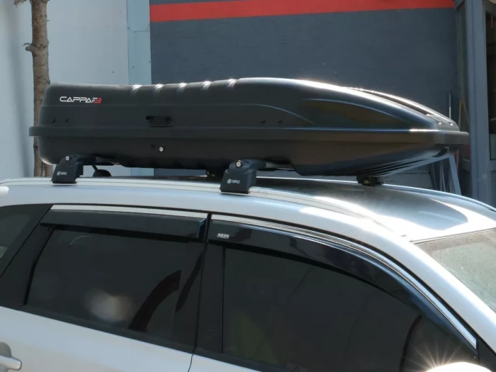 Автобокс на дах правосторонній - Cappafe 450 л чорний 6