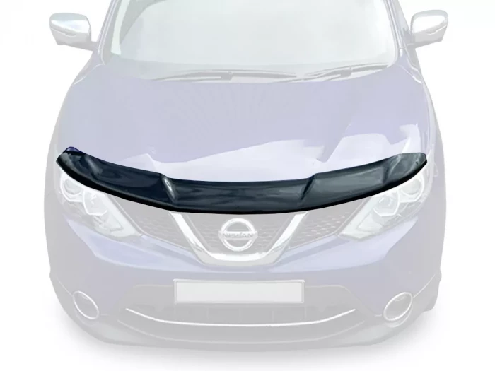 Дефлектор капота Nissan Qashqai II (J11; 14-16) - Cappafe 1