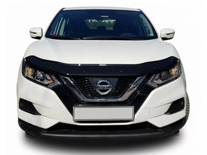 Дефлектор капота Nissan Qashqai II (J11; 17-21) рестайлінг  - Cappafe 4